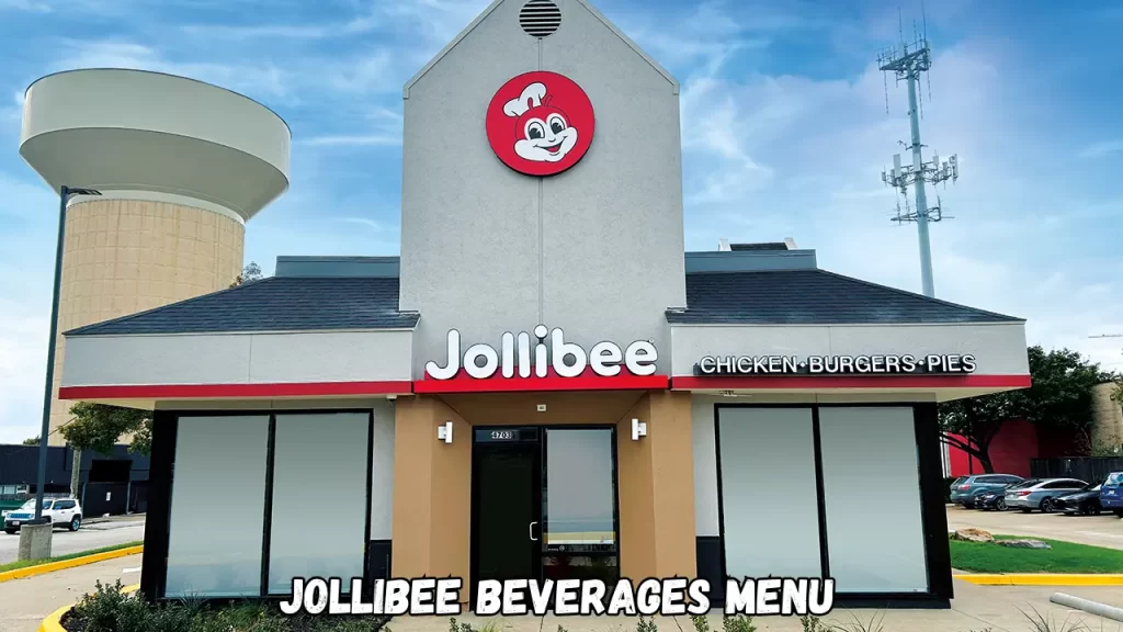 Jollibee Beverages Menu