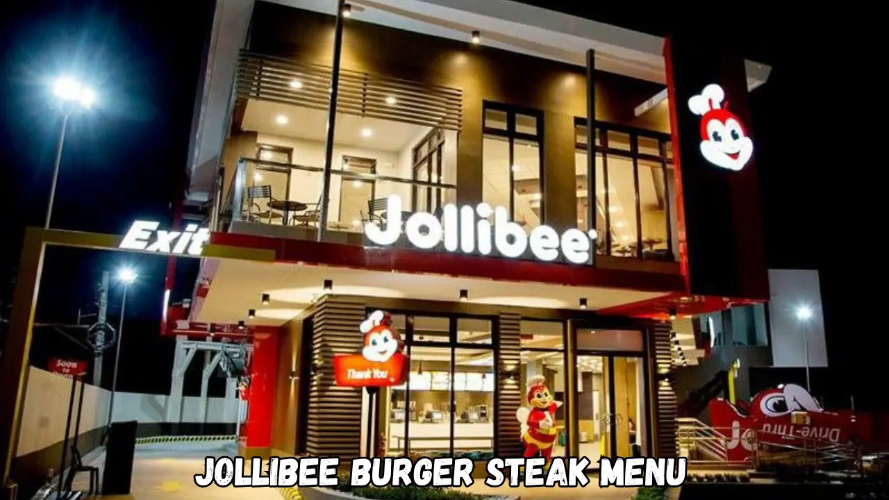Jollibee Burger Steak Menu