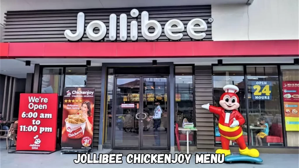 Jollibee Chickenjoy Menu With Prices