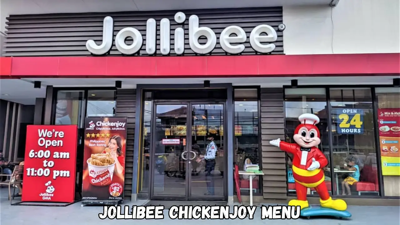 Jollibee Chickenjoy Menu With Prices
