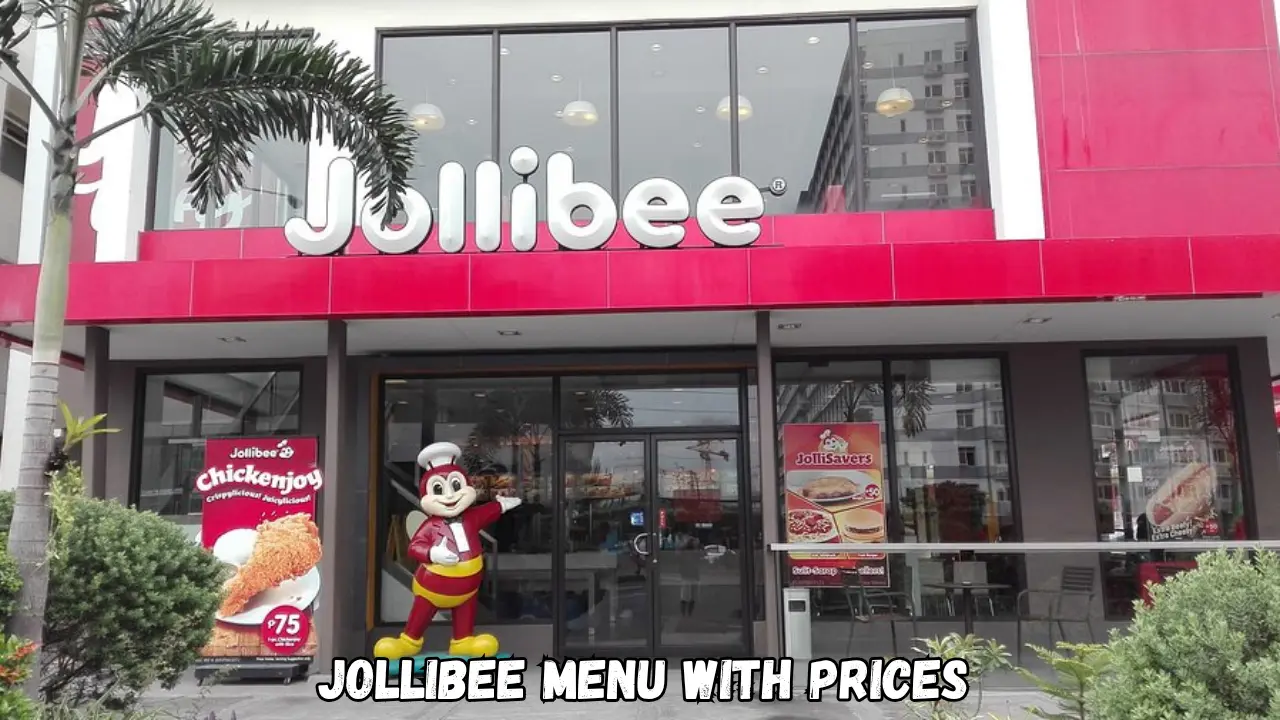 Jollibee menu with prices