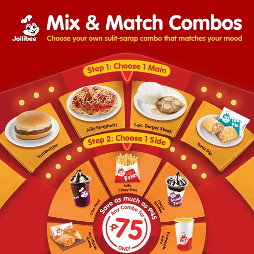 Mix & Match Mneu Combos