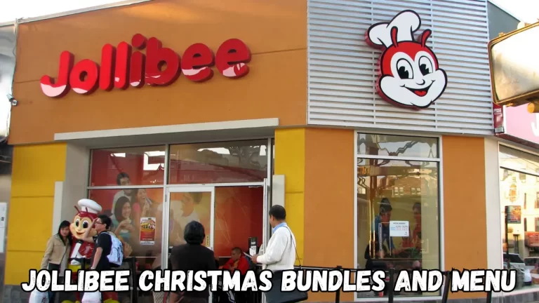 Jollibee Christmas Bundles And Menu